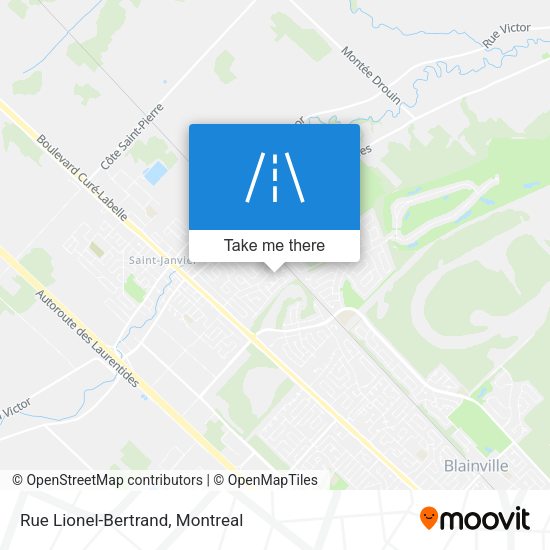 Rue Lionel-Bertrand map
