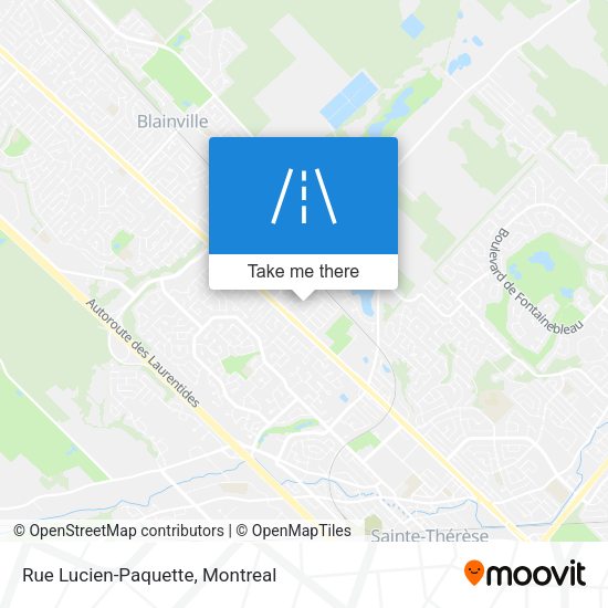Rue Lucien-Paquette map