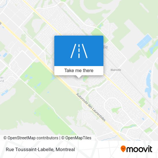 Rue Toussaint-Labelle map