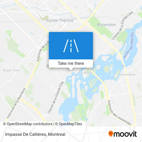 Impasse De Callières map