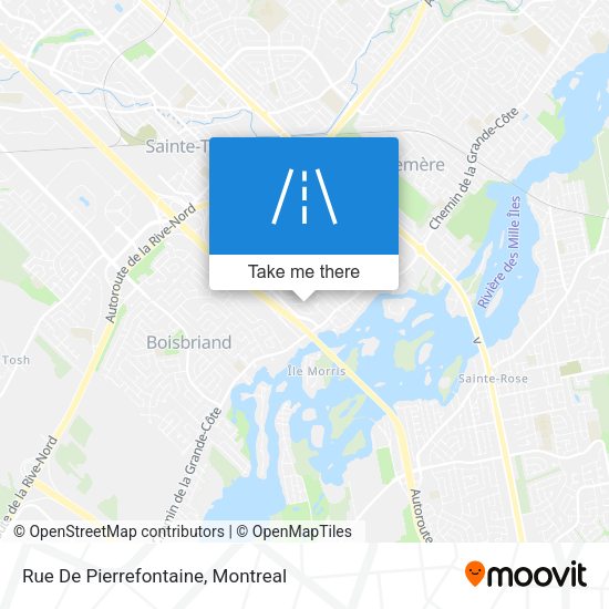 Rue De Pierrefontaine map