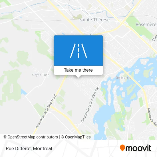 Rue Diderot map
