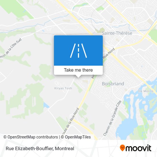 Rue Elizabeth-Bouffier map