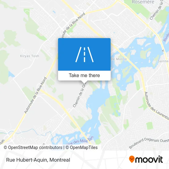 Rue Hubert-Aquin map