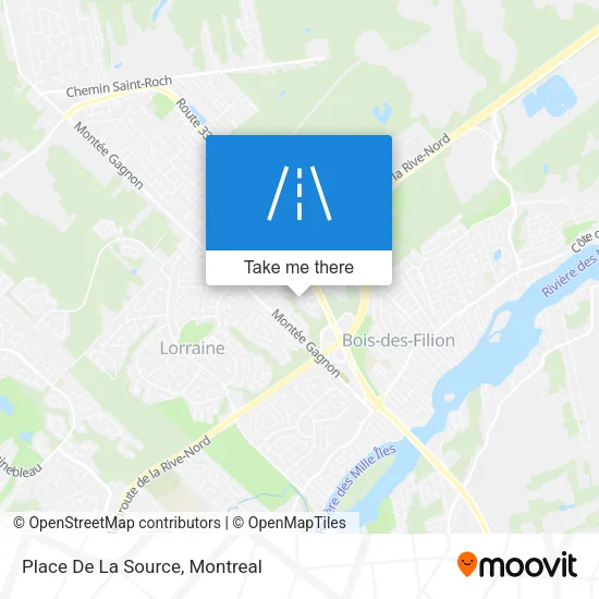 Place De La Source map