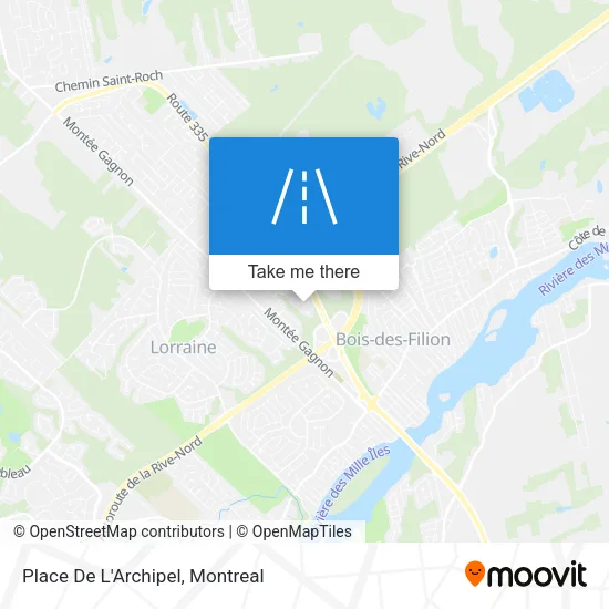 Place De L'Archipel map