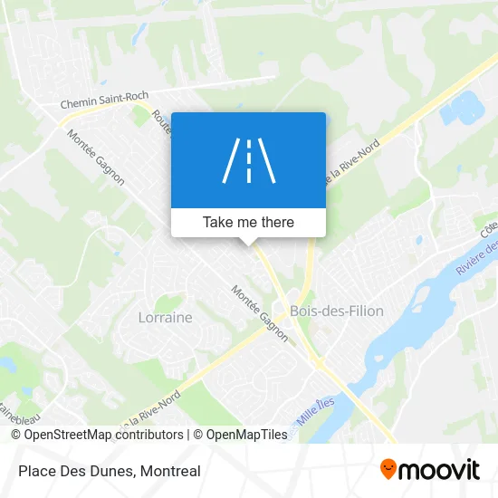 Place Des Dunes map