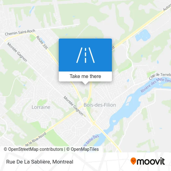 Rue De La Sablière map