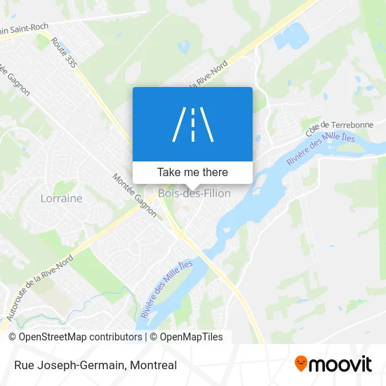 Rue Joseph-Germain map