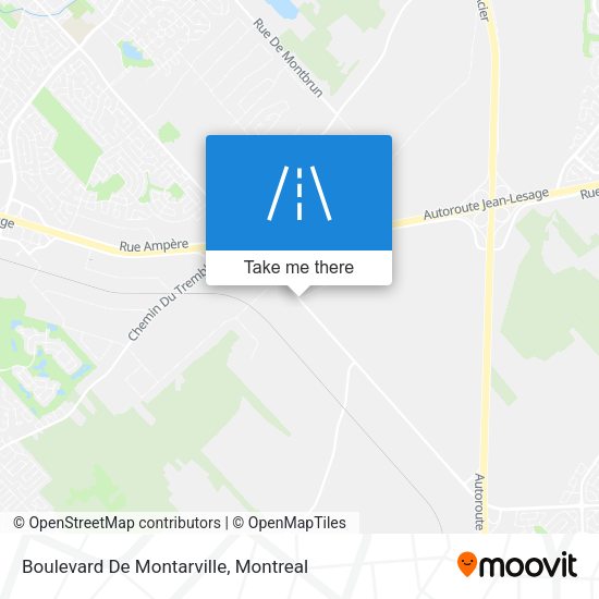 Boulevard De Montarville map