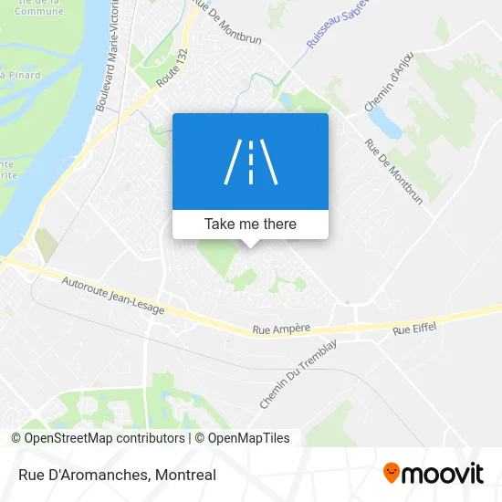 Rue D'Aromanches map