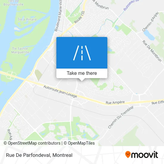 Rue De Parfondeval map