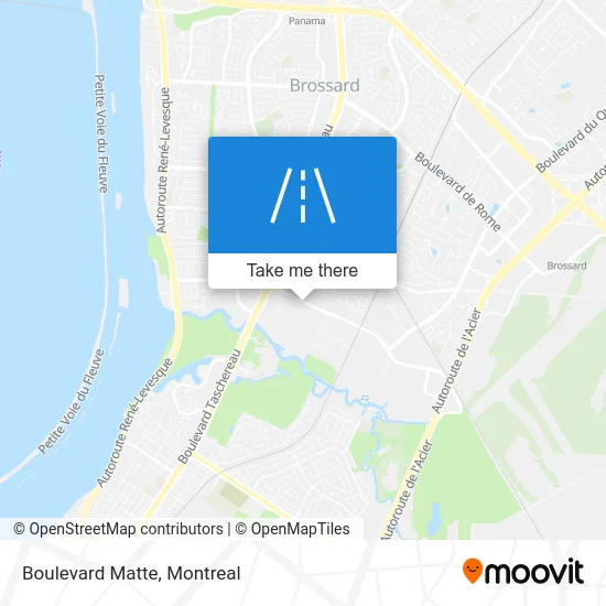 Boulevard Matte map