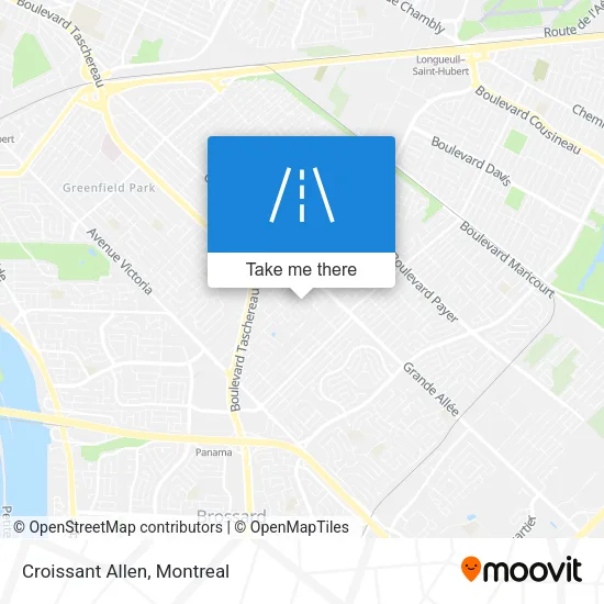 Croissant Allen map