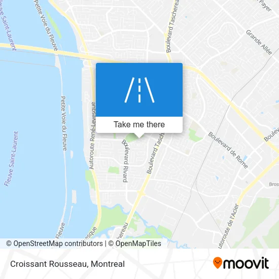 Croissant Rousseau map