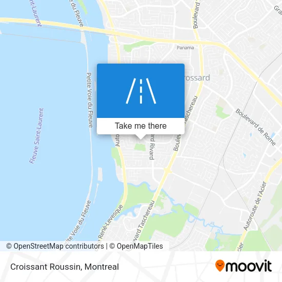 Croissant Roussin map