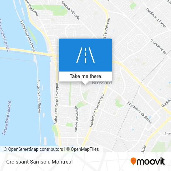 Croissant Samson map