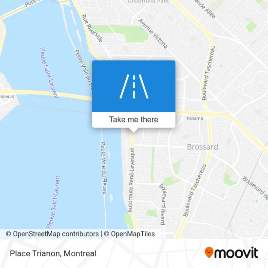 Place Trianon map