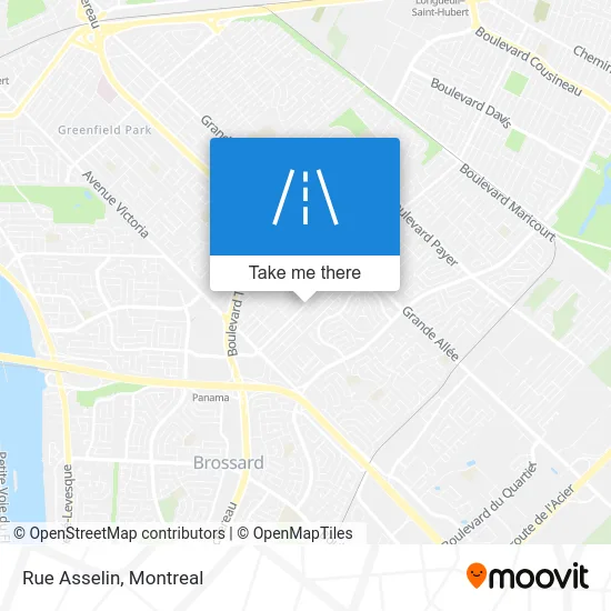 Rue Asselin map