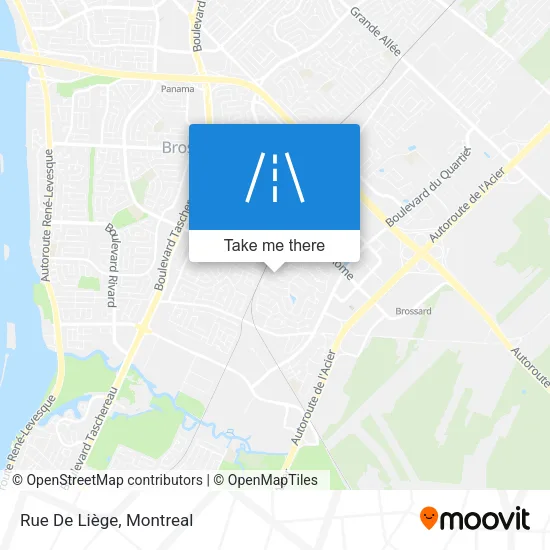 Rue De Liège map