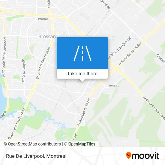 Rue De Liverpool map