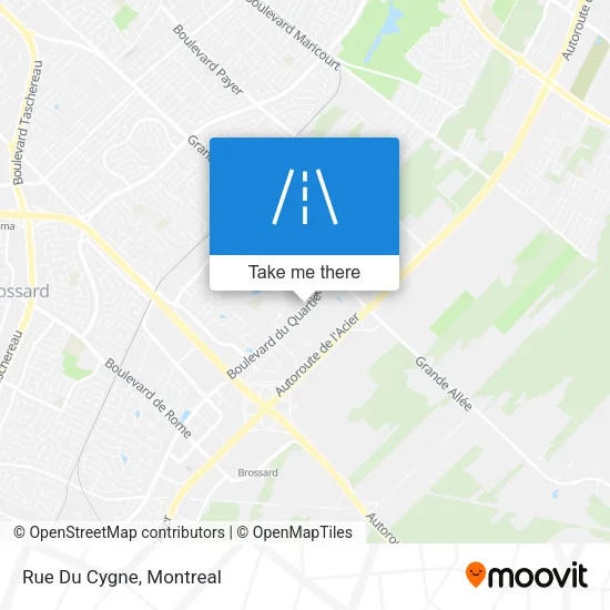 Rue Du Cygne map