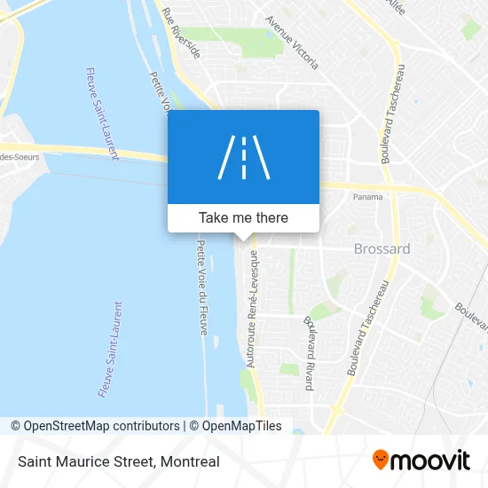 Rue Saint-Maurice map