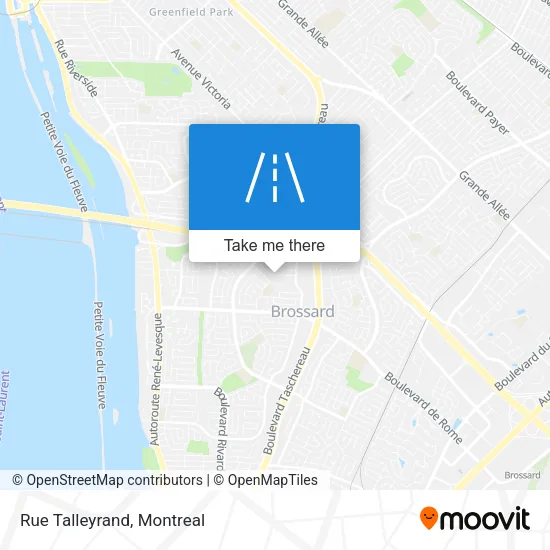 Rue Talleyrand map