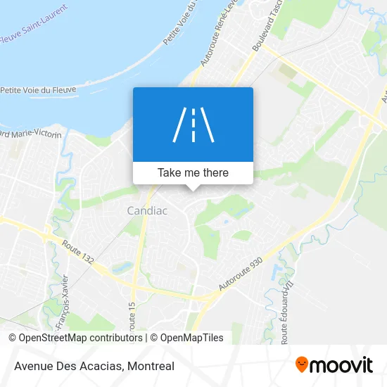 Avenue Des Acacias map