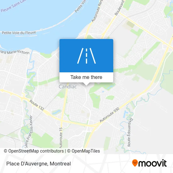 Place D'Auvergne map