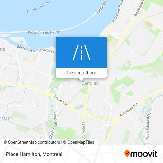 Place Hamilton map