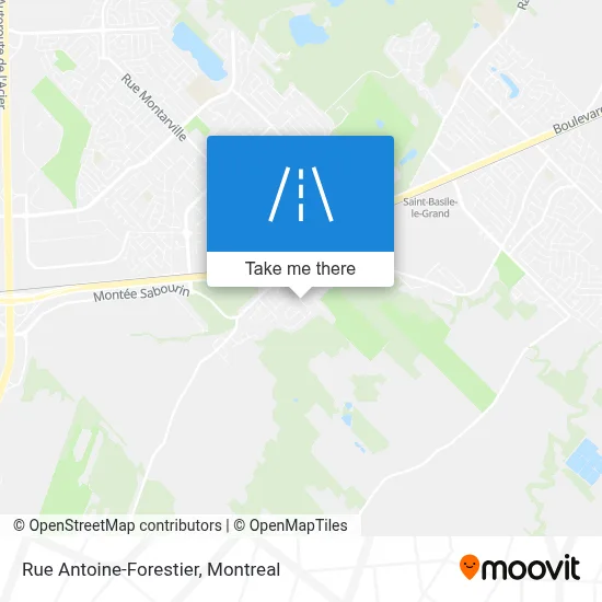 Rue Antoine-Forestier map