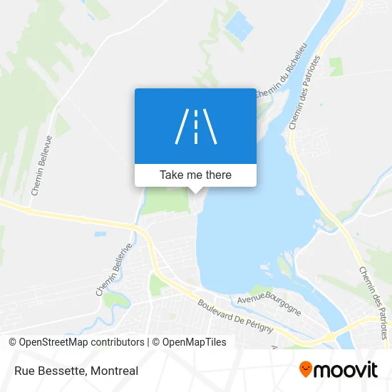 Rue Bessette map