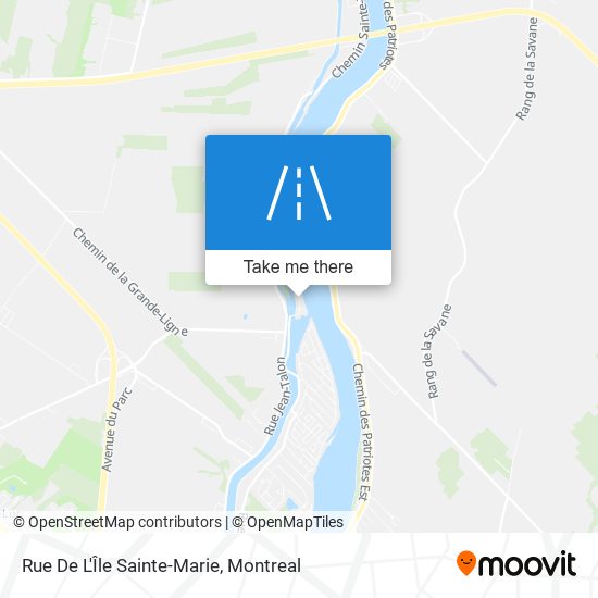 Rue De L'Île Sainte-Marie map