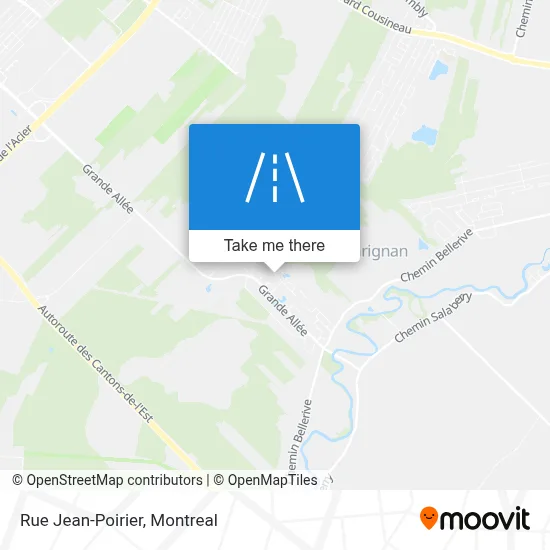 Rue Jean-Poirier map