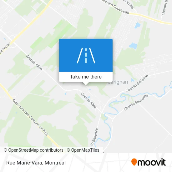 Rue Marie-Vara map