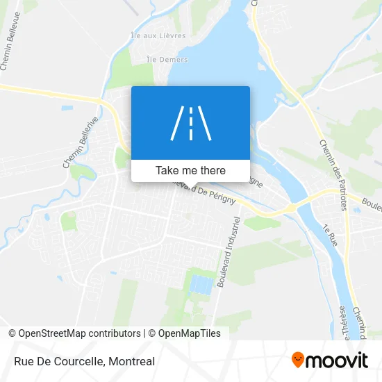 Rue De Courcelle map