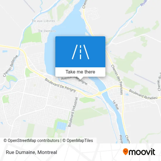 Rue Dumaine map