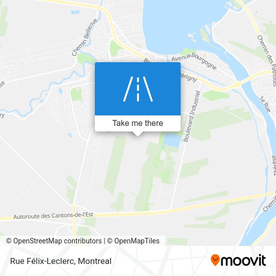 Rue Félix-Leclerc map