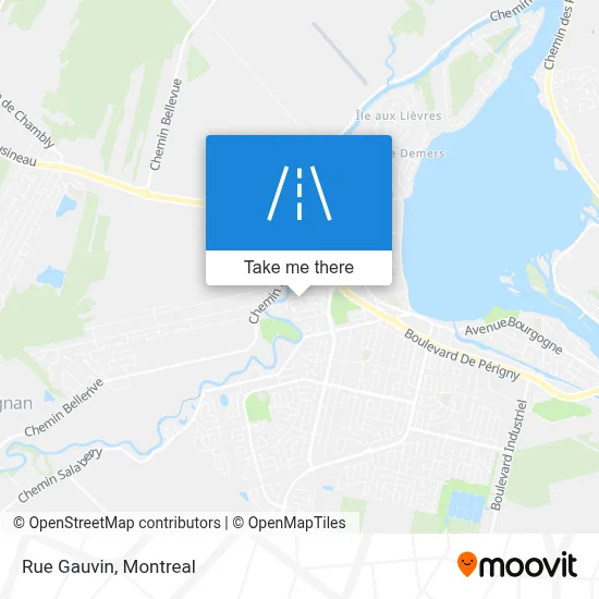 Rue Gauvin map