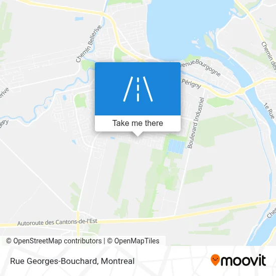 Rue Georges-Bouchard map