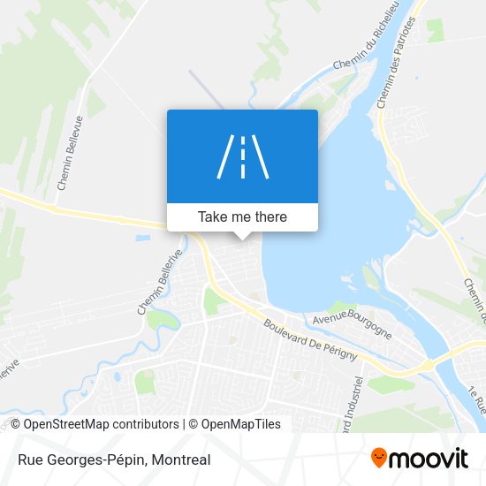 Rue Georges-Pépin map