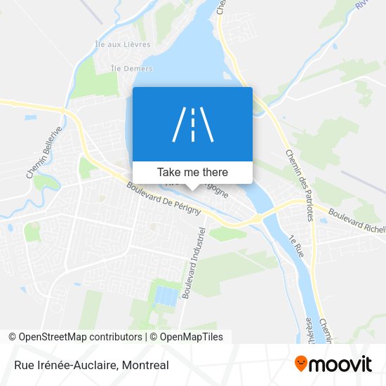Rue Irénée-Auclaire map