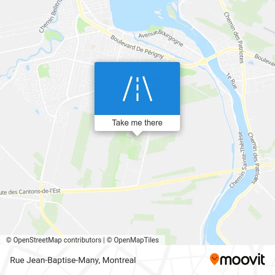 Rue Jean-Baptise-Many map