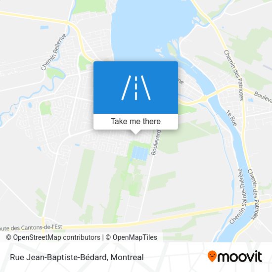 Rue Jean-Baptiste-Bédard map
