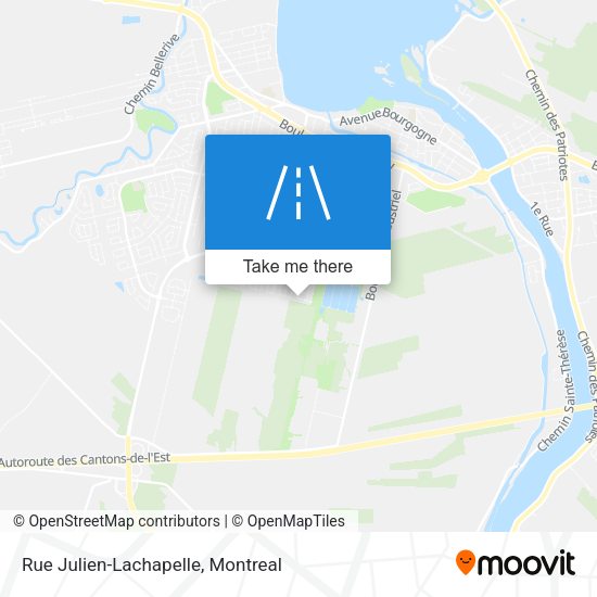 Rue Julien-Lachapelle map