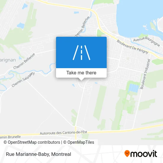 Rue Marianne-Baby map