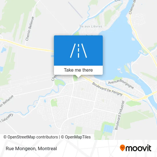 Rue Mongeon map