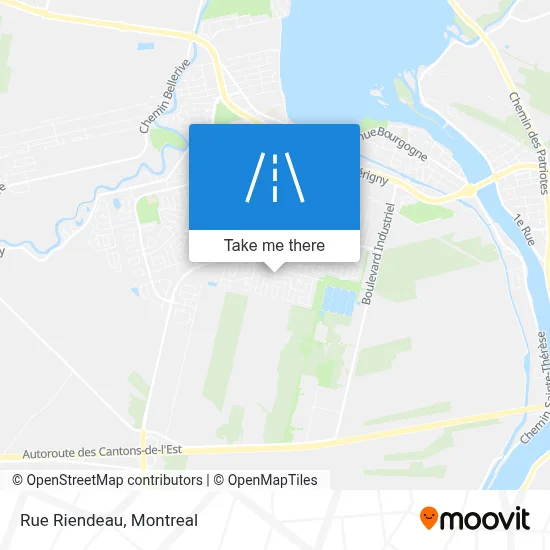 Rue Riendeau map