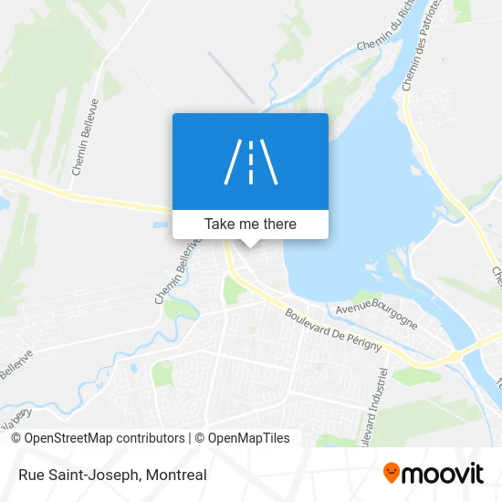 Rue Saint-Joseph map